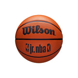 Wilson Junior NBA DRV Fam Logo Basketball Größe 5 WZ3013001XB5 - orange-schwarz