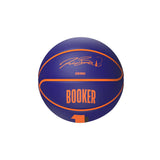 Wilson Phoenix Suns NBA Player Icon Devin Booker #3 Mini Basketball Größe 3 WZ4019801XB3 - lila-orange