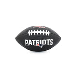 Wilson Mini New England Patriots NFL Team Soft Touch American Football Größe 5 WTF1533BLXBNE - schwarz-dunkelblau-rot