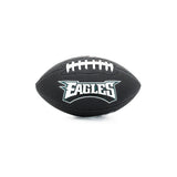 Wilson Mini Philadelphia Eagles NFL Team Soft Touch American Football Größe 5 WTF1533BLXBPH - schwarz-weiss