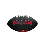 Wilson Mini Tampa Bay Buccaneers NFL Team Soft Touch American Football Größe 5 WTF1533BLXBTB - schwarz-rot