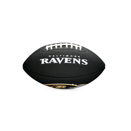 Wilson Mini Baltimore Ravens NFL Team Soft Touch American Football Größe 5 WTF1533BLXBBA-