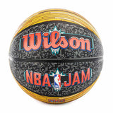 Wilson NBA Jam Outdoor Basketball Größe 7 WZ3013801ID7 - schwarz-gold-rot