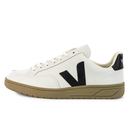 Veja V-12 Leather Xtra White Black Dune XD0203640-