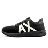 Armani Exchange Woven Sneaker XUX071-M217 - schwarz-creme