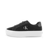 Calvin Klein Vulc Flatform Laceup Low YW0YW01576-0GM - schwarz-weiss