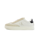 Calvin Klein Classic Cupsole Low YW0YW01611-01W - weiss-creme-schwarz