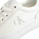 Calvin Klein Bold Vulcanized Flatform Laceup Leather YW0YW01688-0YG-