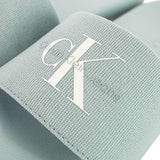 Calvin Klein Slide Monogram Badeschuhe - Triple Cloud Blue YW0YW01835-01H-