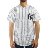 Nike New York Yankees MLB Official Replica Cooperstown Jersey Trikot C267WN15N15UCT - weiss-blau-gestreift