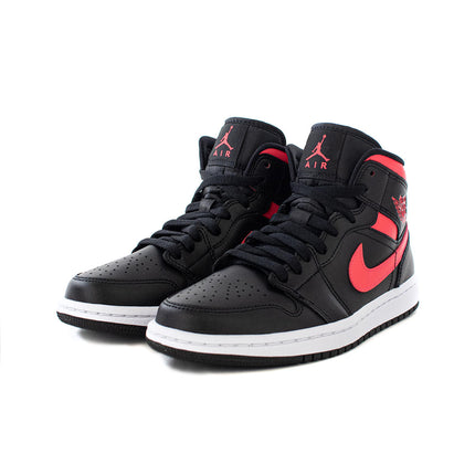 Jordan Wmns Air Jordan 1 Mid - Black Siren Red BQ6472-004-