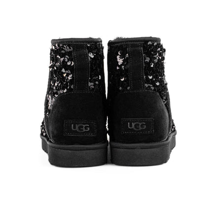 UGG Classic Mini Chunky Sequin Boot 1130602-BLK-