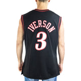 Mitchell & Ness Philadelphia 76ers Allen Iverson #3 2000-01 NBA Swingman Jersey Trikot SMJYGS18201-P76BLCK00AIValt-