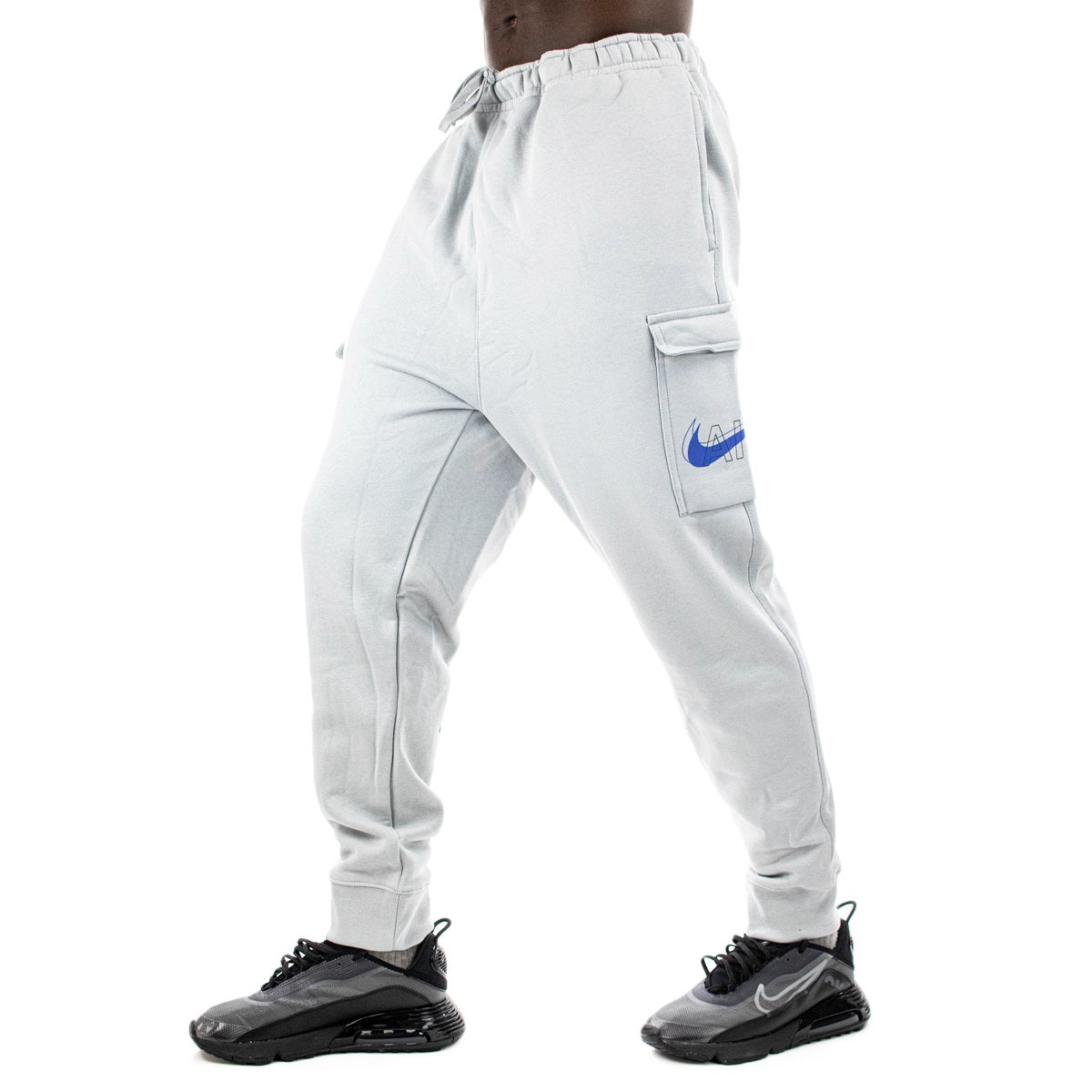 Nike Cargo Air Print Pack Jogging Hose DD9696-077 hellgrau-blau