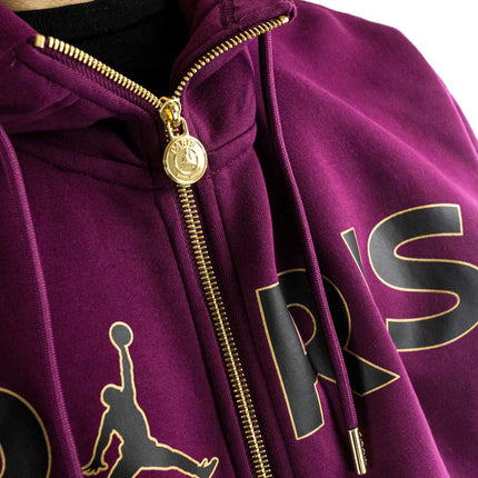 Jordan Paris Saint-Germain Travel Fleece Zip Hoodie CV9910-610-