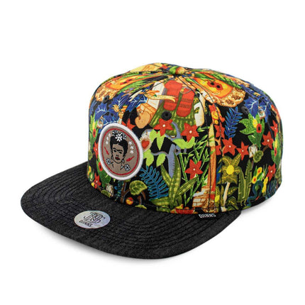 Djinns Frida Linen 6 Panel Snapback Cap 1003855-
