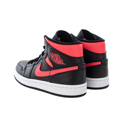 Jordan Wmns Air Jordan 1 Mid - Black Siren Red BQ6472-004-