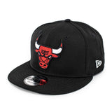 New Era Chicago Bulls 9Fifty NBA Essential Cap 12122725 - schwarz-rot