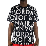Jordan Printed T-Shirt CN3586-010 - schwarz-weiss
