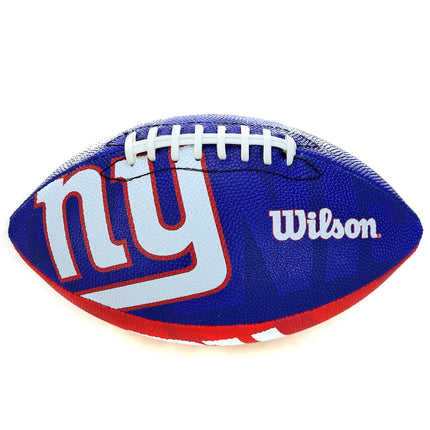 Wilson NFL Junior Team Logo New York Giants (Gr.7)  American Football WTF1534XBNG-
