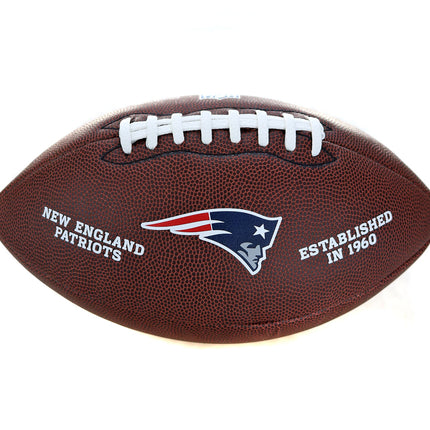 Wilson NFL Team Logo New England Patriots (Gr. 9) American Football WTF1748XBNE-