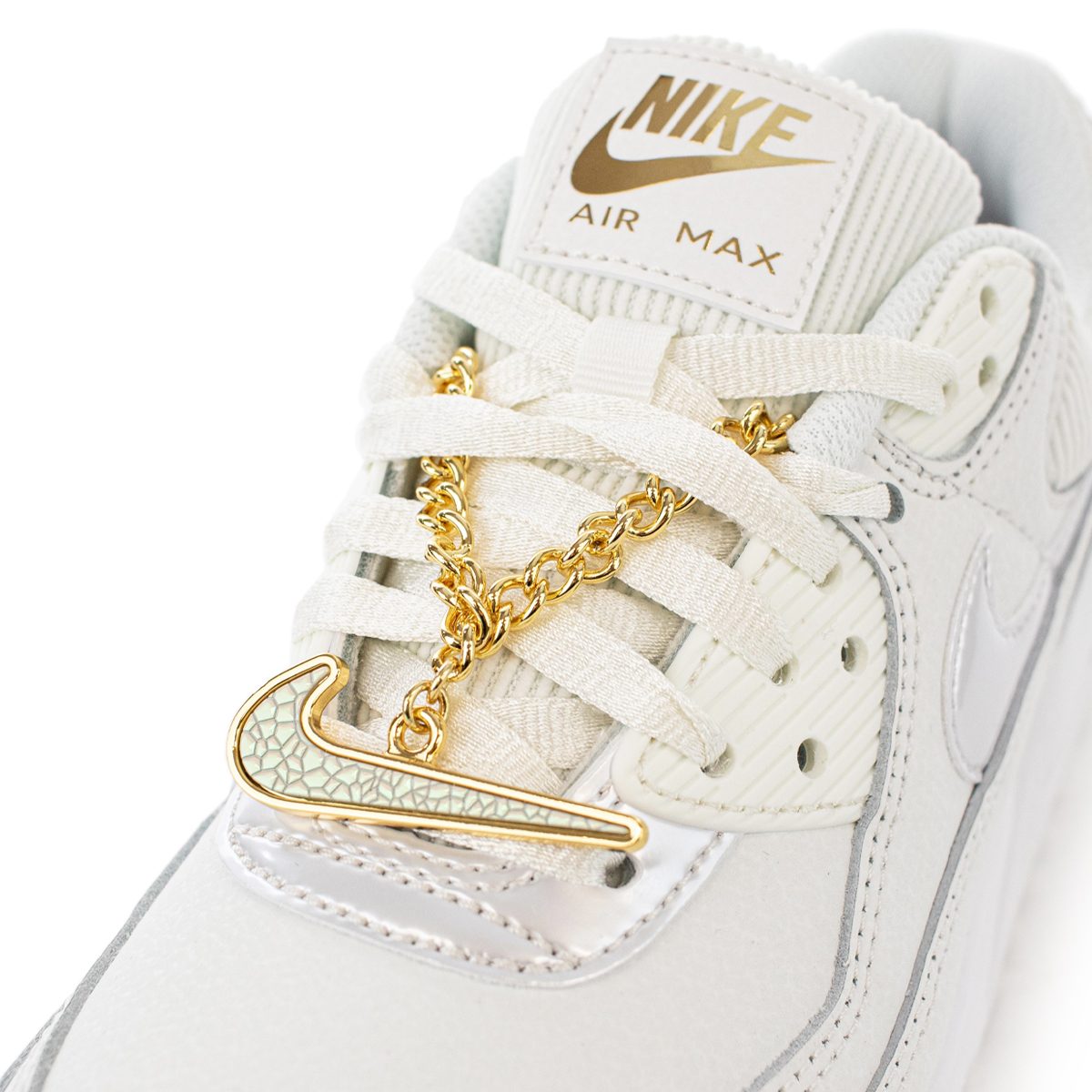 Nike Air Max 90 DC1161-100 - weiss-gold – Footwear x Fashion