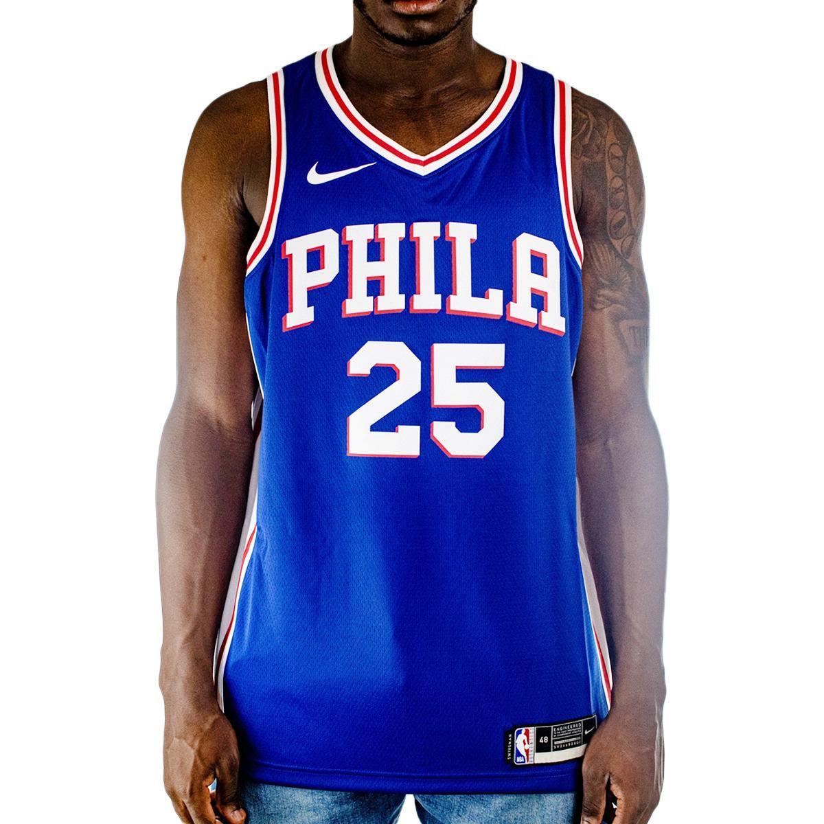 Philadelphia 76ers Nike Icon Swingman Jersey - Ben Simmons - Mens