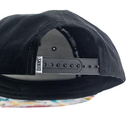 Djinns Rubber Aztek 5 Panel Snapback Cap 1001550alt-