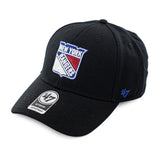 47 Brand New York Rangers NHL MVP Cap H-MVP13WBV-BKB-OSF - schwarz