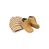 Timberland Crib Bootie with Hat TB09589R2311-