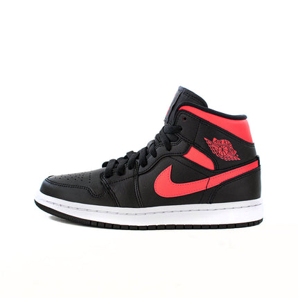 Jordan Wmns Air Jordan 1 Mid - Black Siren Red BQ6472-004-