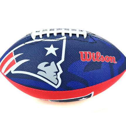 Wilson New England Patriots NFL Junior Team Logo (Gr. 7) American Football WTF1534XBNE-