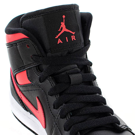 Jordan Wmns Air Jordan 1 Mid - Black Siren Red BQ6472-004-
