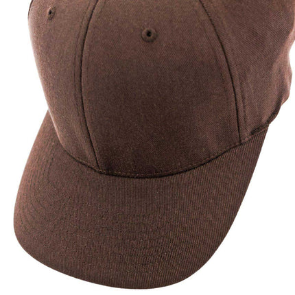 NYC gebogener Schirm Cap 6277brown-