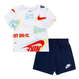 Nike Active Joy Short Set 66K471-U90 - dunkelblau