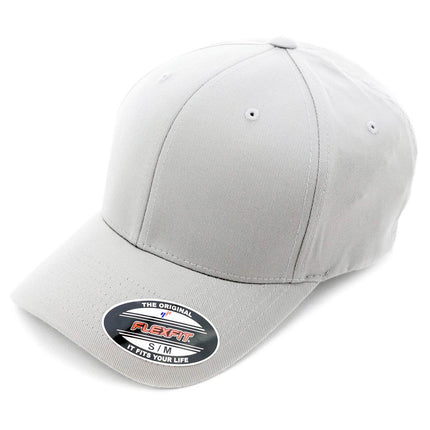 NYC gebogener Schirm Cap 6277silver-