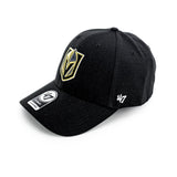 47 Brand Vegas Golden Nights NHL MVP Cap H-MVP31WBV-BK-OSF - black-gold-white