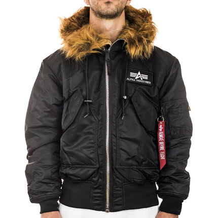 Alpha Industries Inc 45P Hooded Custom Bomber Jacke 113145-285-