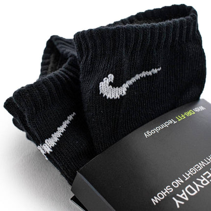 Nike Everyday Lightweight No-Show Socken 3 Paar SX7678-010-