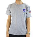 Alpha Industries Inc Space Shuttle T-Shirt 176507-17 - hellgrau meliert
