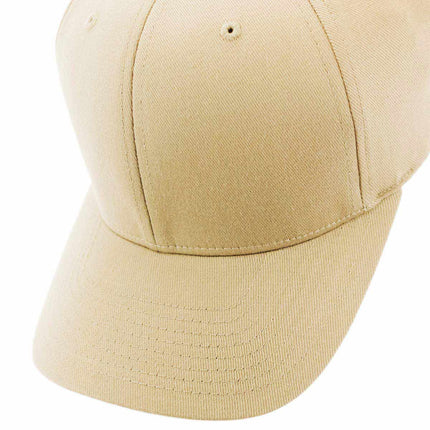 NYC gebogener Schirm Cap 6277beige-