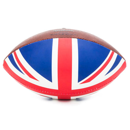 Wilson NFL Union Jack Official Size American Football (Gr. 9) WTF1748XBLGUJ-