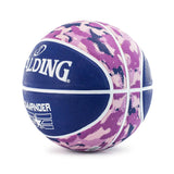 Spalding Commander Solid Purple Pink Rubber Basketball Größe 6 84590Z-