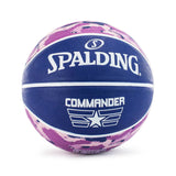 Spalding Commander Solid Purple Pink Rubber Basketball Größe 6 84590Z - lila-pink