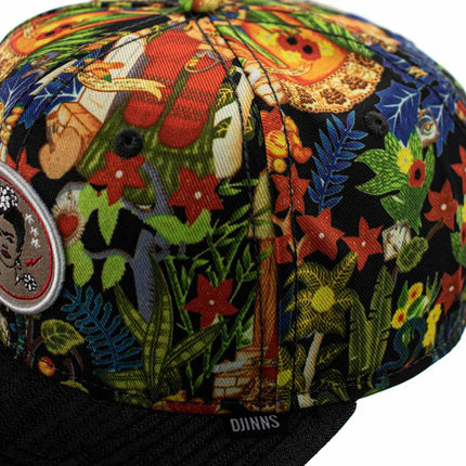 Djinns Frida Linen 6 Panel Snapback Cap 1003855-
