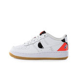 Nike Air Force 1 LV8 1 (GS) CT3842-101 - weiss-neon rot-schwarz