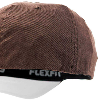 NYC gebogener Schirm Cap 6277brown-