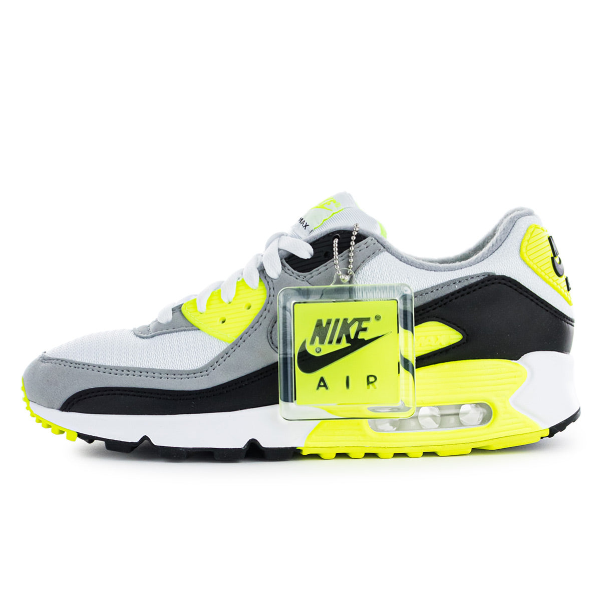 Cañón rasguño cocaína Nike Air Max 90 CD0881-103 - weiss-schwarz-grau-neon gelb – Brooklyn  Footwear x Fashion