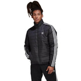 Adidas Padded Puffer Stand Collar Winter Jacke HL9212 - schwarz-weiss