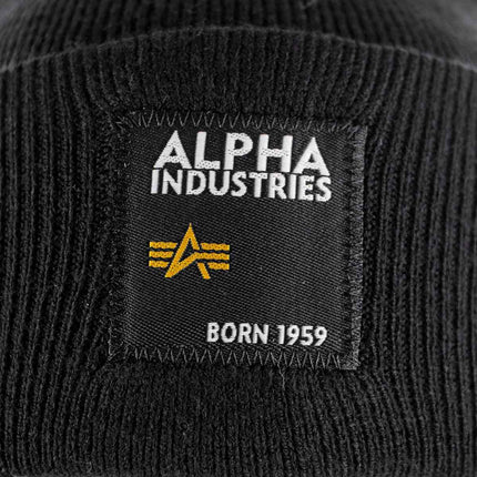 Alpha Industries Inc Label Beanie Winter Mütze 118934-03-